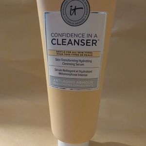 Confidence in a cleanser